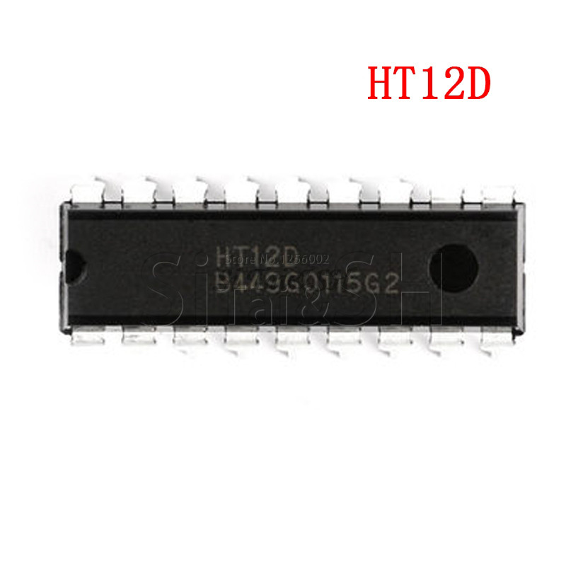 HT-5PAIR 5 CÁI HT12D và 5 CÁI HT12E DIP20. HT 12D + HT 12E chính hãng