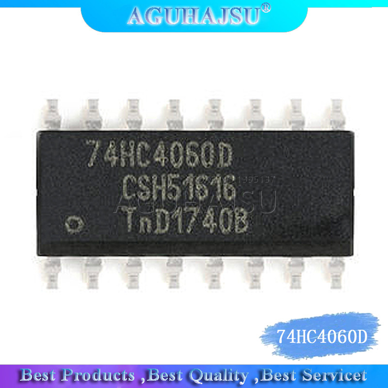 10 CHIẾC 74HC4060D SOP14 74HC4060 SOP SN74HC4060DR SOP 14 SMD IC mới và nguyên bản