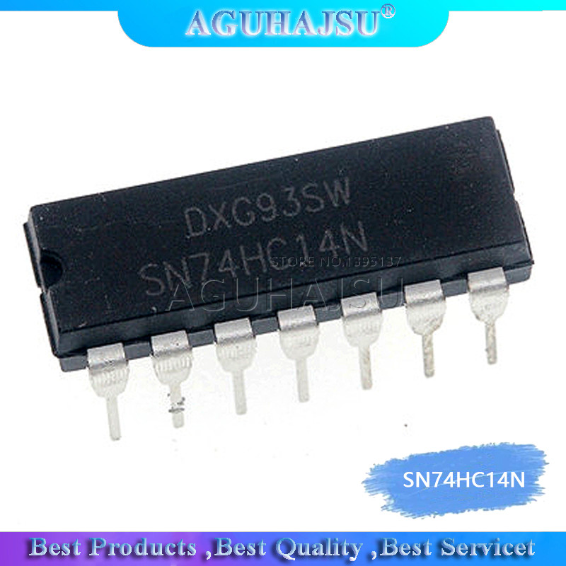 10 CÁI SN74HC14N DIP 14 SN74HC14 DIP 74HC14N DIP14 74HC14 IC mới và nguyên bản