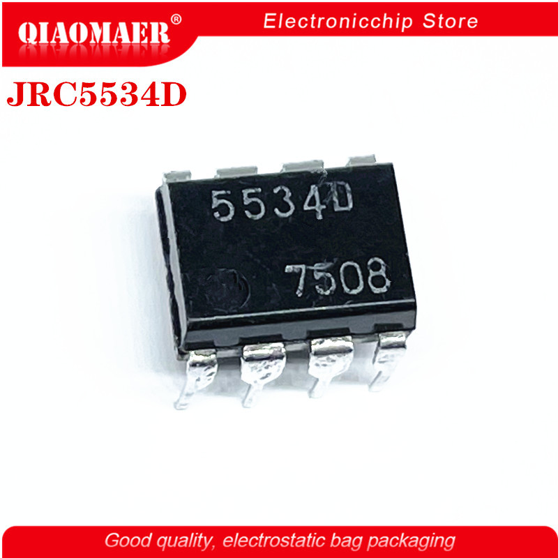 10 Cái / lốc JRC5534D 5534D NJM5534D DIP8 Mạch Tích Hợp