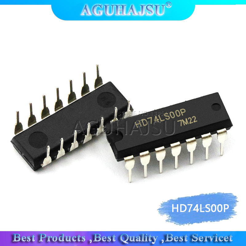 10 CHIẾC HD74LS00P DIP14 HD74LS00 DIP SN74LS00N 74LS00 SN74LS00 DIP 14 IC mới và nguyên bản