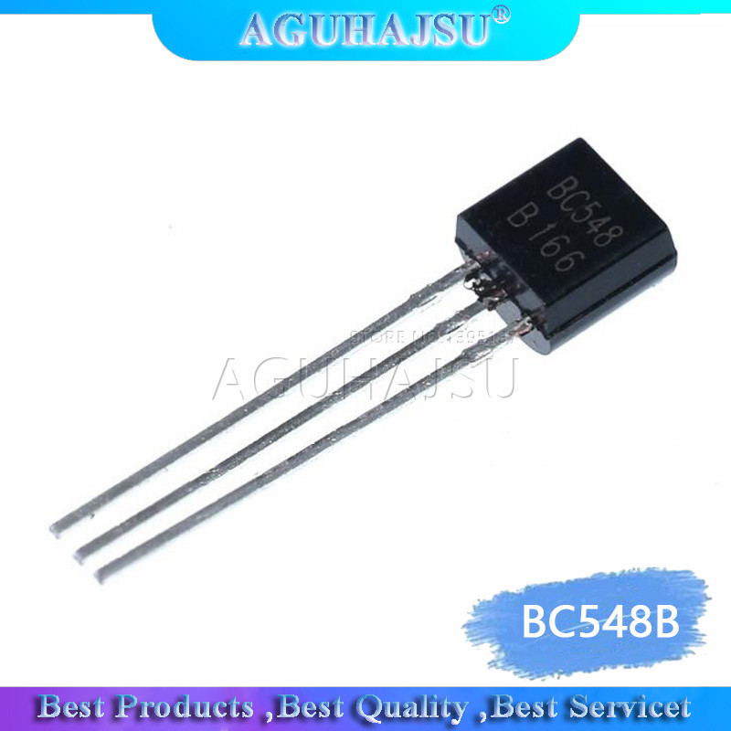 100 CÁI BC548B ĐẾN 92 BC548 TO92 548B bóng bán dẫn triode mới
