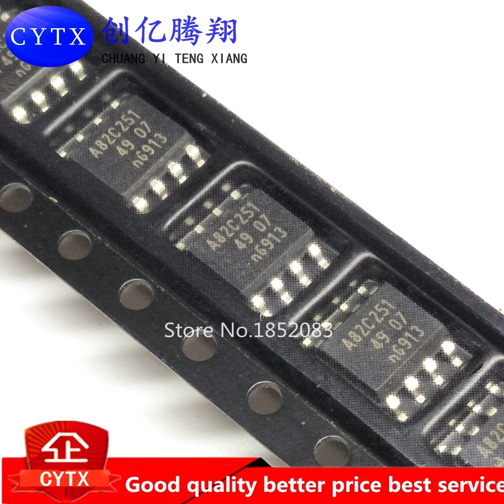 Kai-10 Cái / lốc PCA82C251T SOP8 PCA82C251 SOP 82C251Y A82C251Y A82C251