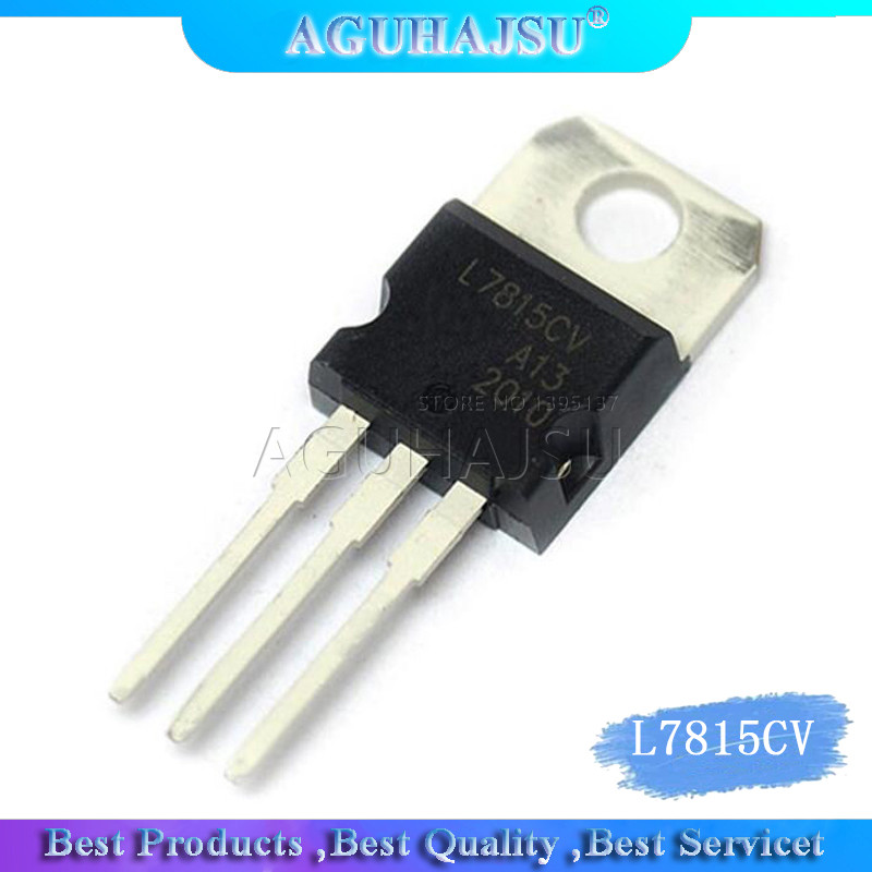 10 CÁI L7815CV TO220 L7815 TO 220 7815 LM7815 MC7815 IC mới và nguyên bản