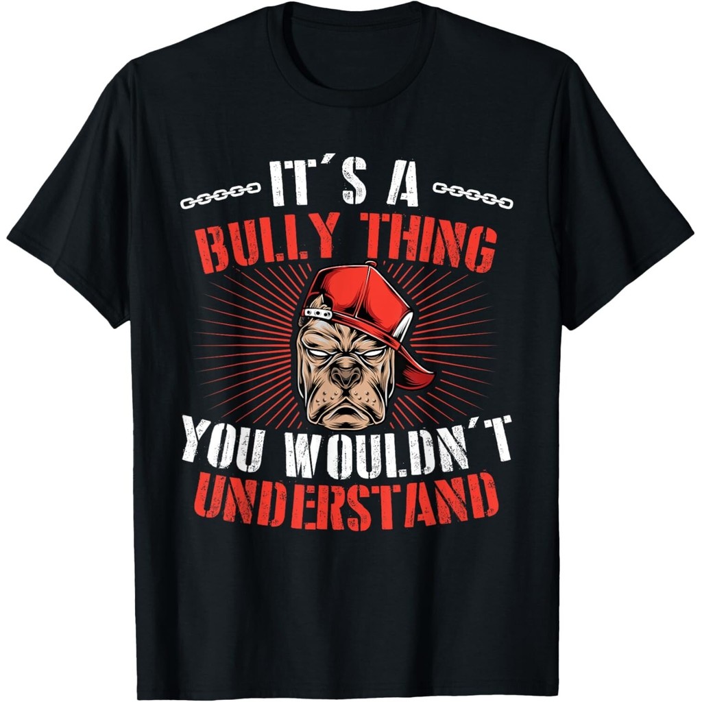 A Bully Thing _ Dog Owner Áo thun Bully Black _ Small