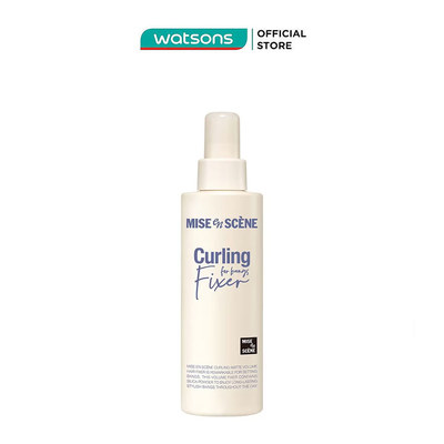 Xịt Giữ Nếp Tóc mise en scène Curling Matte Volume Hair Fixer 200ml