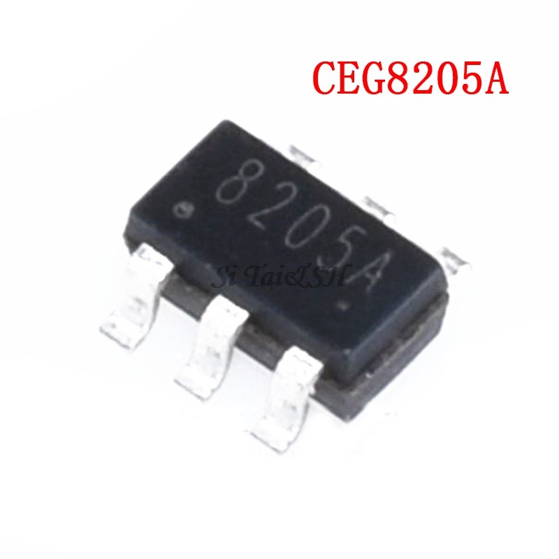 10 50 CÁI 8205 SOT23 8205A SOT CEG8205A FS8205A SOT23 6 Chip IC mới và nguyên bản