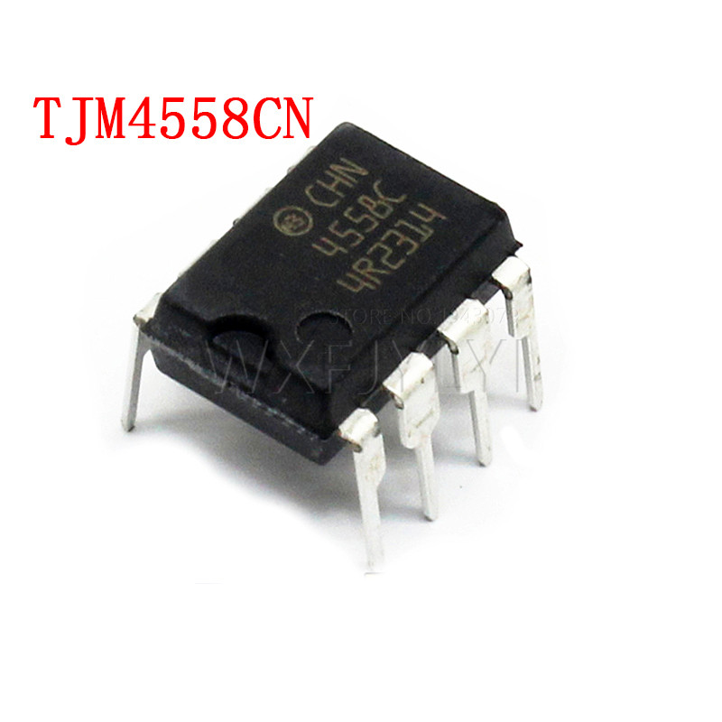 HT-20 Cái / lốc TJM4558CN JRC4558D DIP8 TJM4558 DIP 4558C TJM4558C RC4558P RC4558 PJ4558 UTC4558 LM4