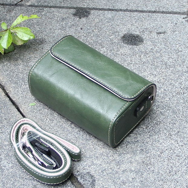 Túi Đựng Máy Ảnh da Cho máy ảnh nhỏ Sony ZV1 RX100, Canon G5X G7X