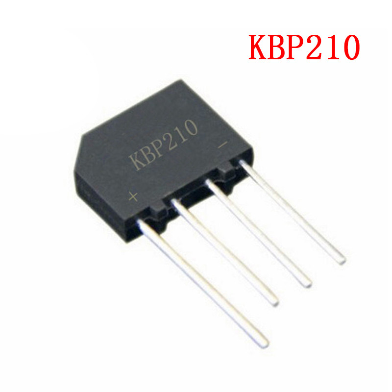 5 mạch tích hợp KBP210 1000V 2A KBP208 KBP206
