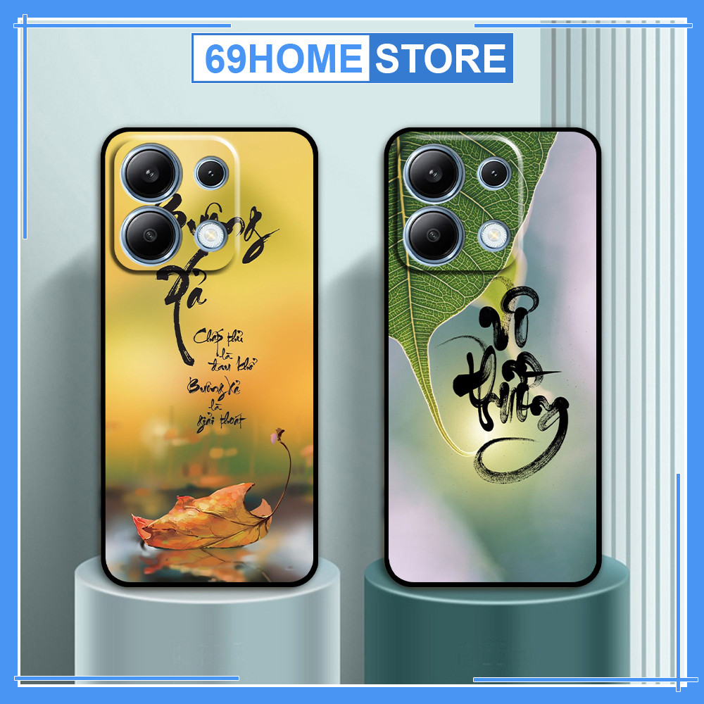 Ốp lưng dành cho Xiaomi Redmi Note 13 4G / 13 Pro / 13 Pro+ in hình thư pháp vô thường cha mẹ