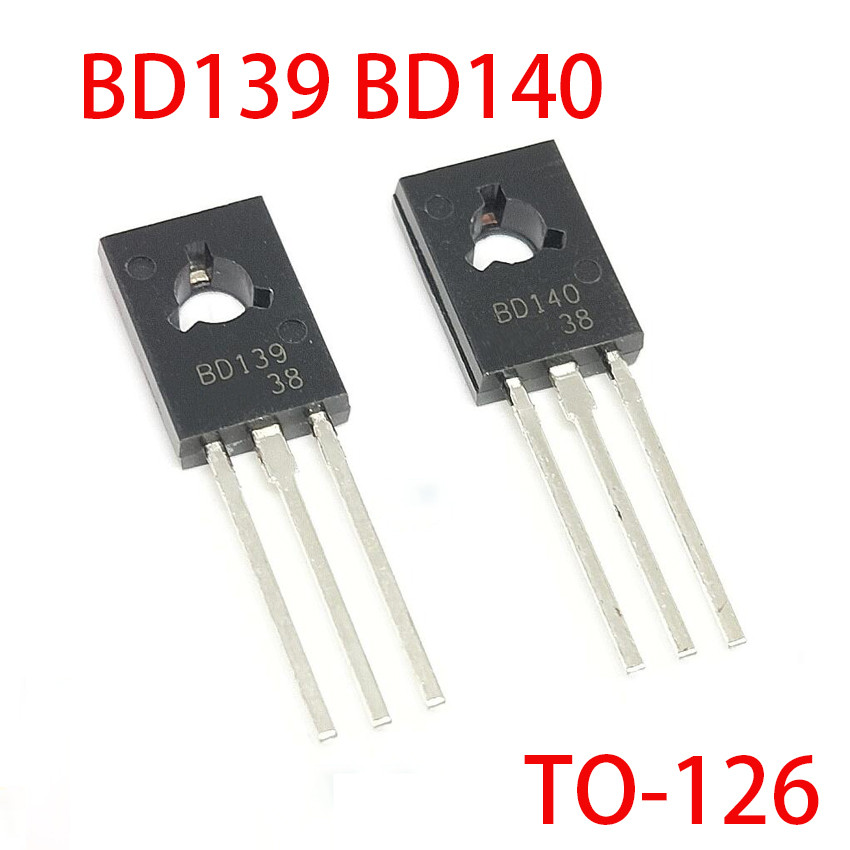 20 CÁI BD139 BD140 (10 CÁI BD139 + 10 CÁI BD140) TO126 TO 126 IC điều chỉnh điện áp mới