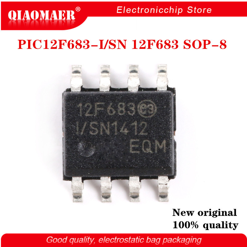 1 Cái / lốc PIC12F683 I / SN SOP8 PIC12F683 I SOP PIC12F683 SMD 12F683 SOP 8