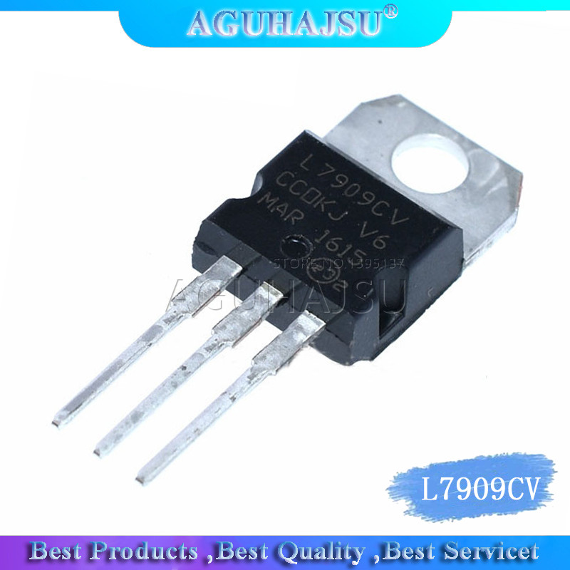 10 Chiếc L7909CV TO220 L7909 ĐẾN 220 7909 LM7909 MC7909 Mới Điều Chỉnh Điện Áp IC