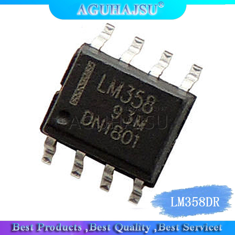 Bộ 50 LM358DR SOP8 LM358 SOP LM358DT SOP 8 SMD LM358DR2G IC mới và nguyên bản