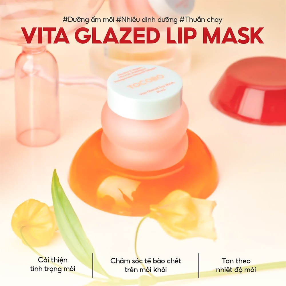 Mặt Nạ Dưỡng Môi Tocobo Vita Glazed Lip Mask 20ml | BigBuy360 - bigbuy360.vn