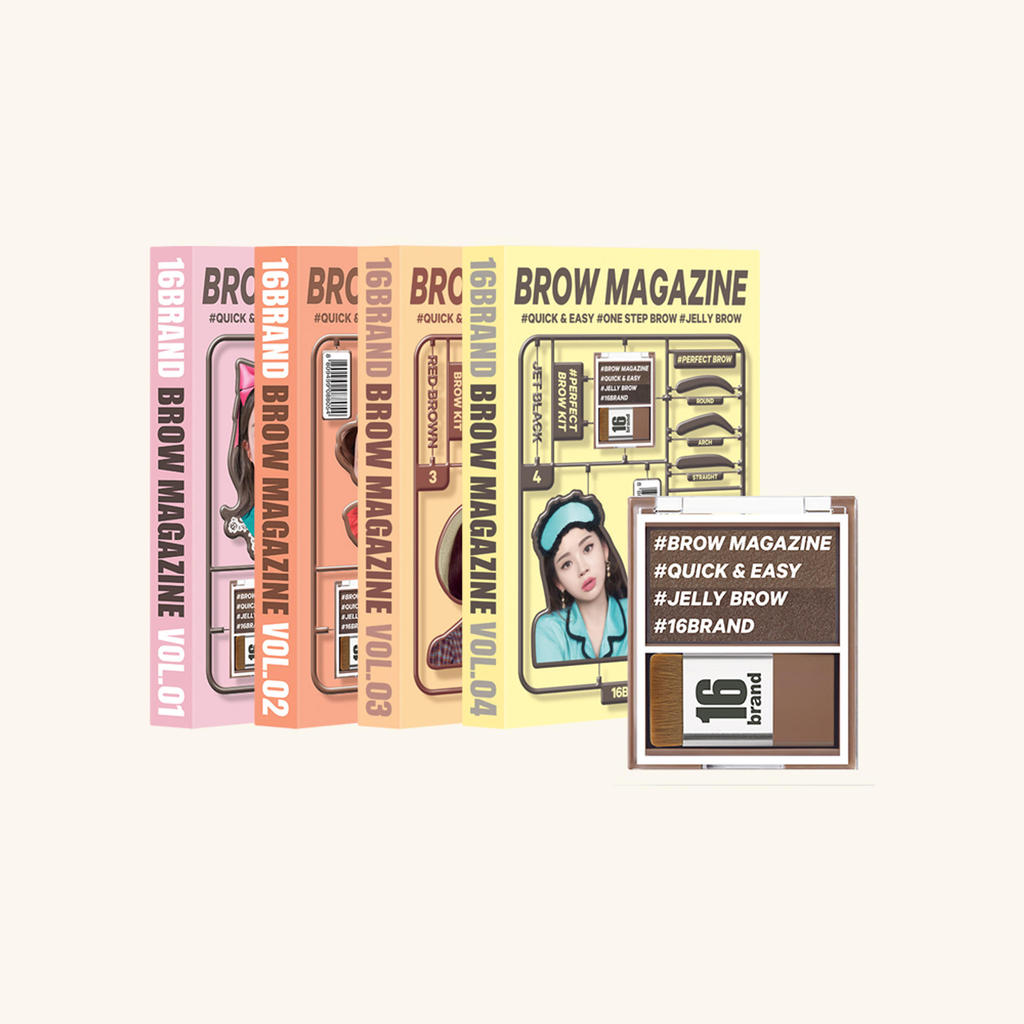 16 Nhãn hiệu Brow Magazine Lông mày (3 màu) 3.6g