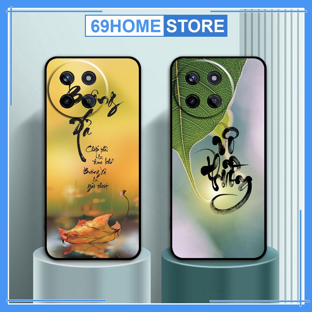 Ốp lưng dành cho Realme 11 / 11 Pro / 11 Pro+ (Plus) in hình thư pháp vô thường cha mẹ