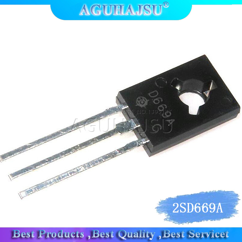 10 CÁI 2SD669A ĐẾN 126F 2SD669 D669A D669 TO 126 Triode mới và nguyên bản