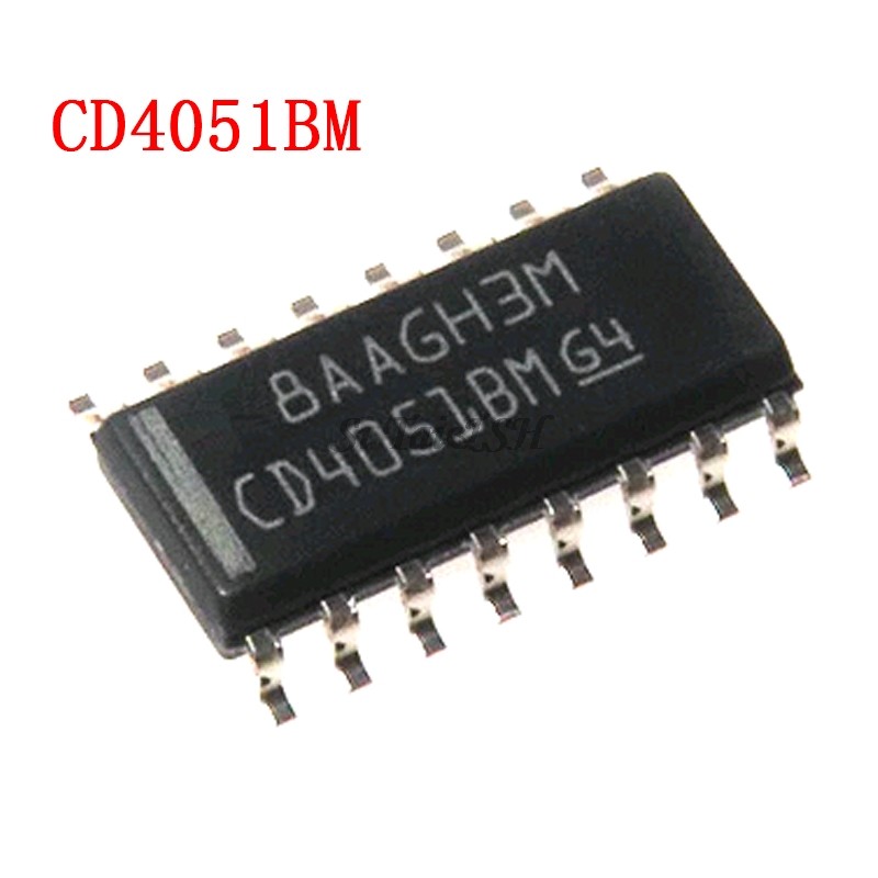 10 Chiếc CD4051BM SOP 16 CD4051 SOP HEF / HCF / CD4051 4051 SOP16 Chip IC Mới Và Chính Hãng SMD