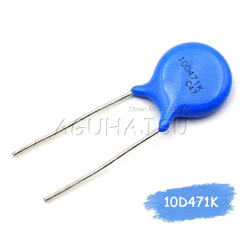 10 chiếc Varistor 10D471K 470V Piezoresistor 10D471