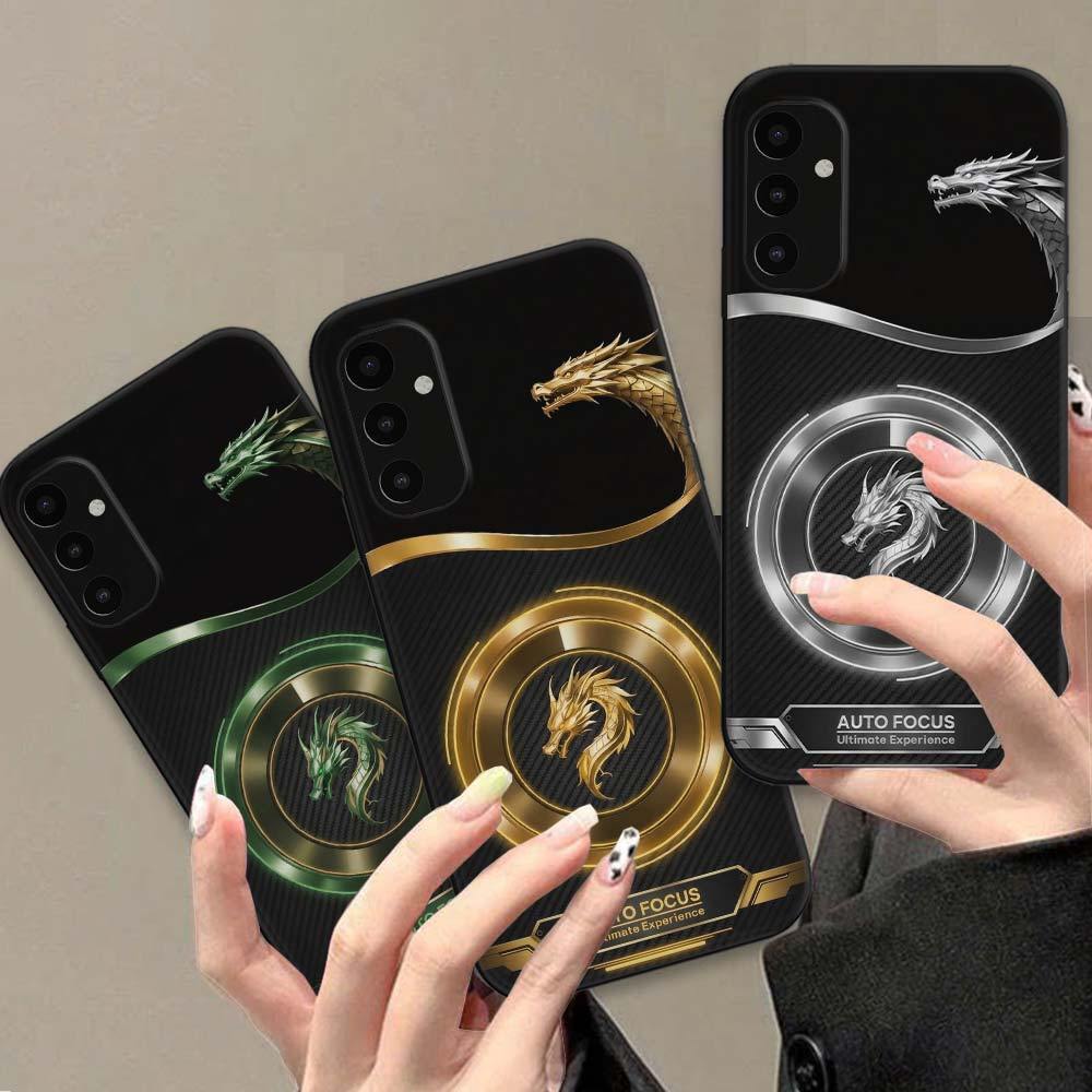 Ốp lưng Samsung A04 / A04s / A04 Core thời trang in hình rồng, công nghệ, neon