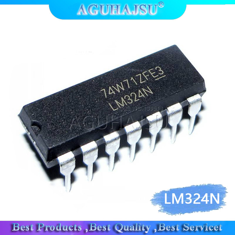 10 CHIẾC LM324N DIP14 LM324 DIP DIP 14 IC mới và nguyên bản