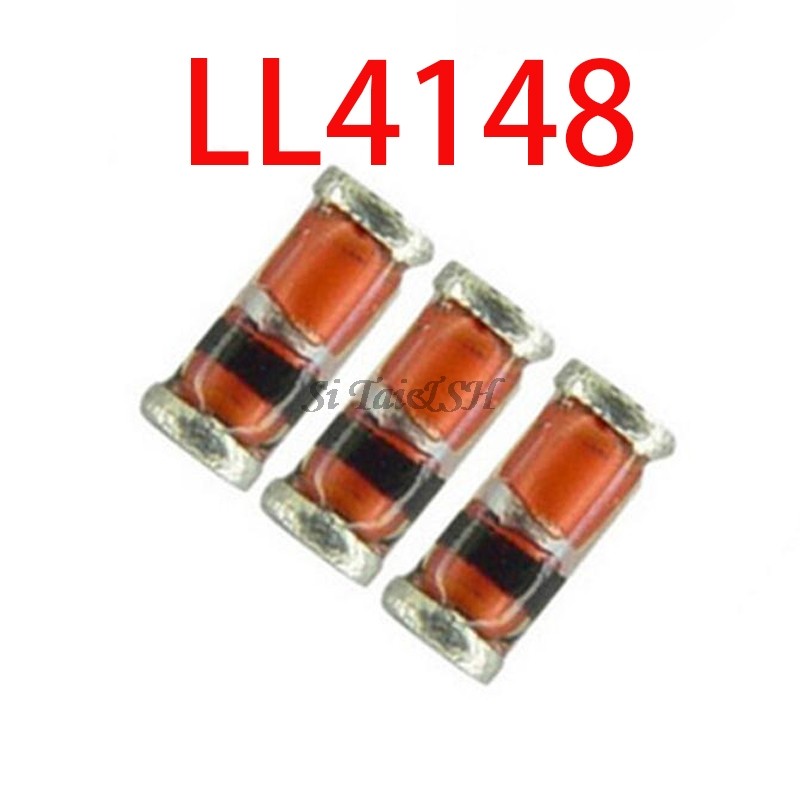 100 CHIẾC LL4148 LL 34 1N4148 IN4148 Điốt chuyển mạch tốc độ cao