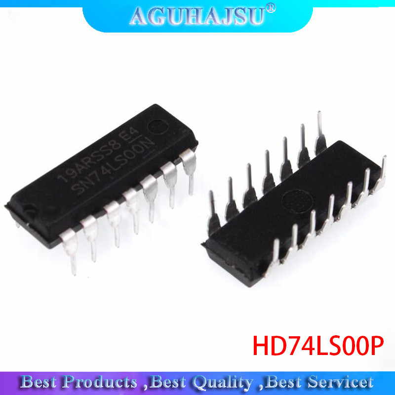 10 Chiếc HD74LS00P HD74LS00 SN74LS00N 74LS00 Nhúng Mới Ban Đầu
