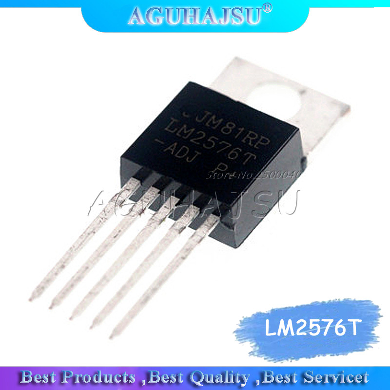 HT-10 CÁI LM2576T 5.0 TO220 LM2576 5.0 ĐẾN 220 LM2576T 5 LM2576T 5V IC mới và nguyên bản