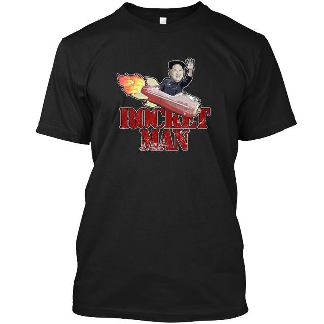 2025 dành cho bạn bè áo sơ mi bánh quế Kim Jong Un North Korea Rockset 🍒 🚚 T 🍎 xs-3xl