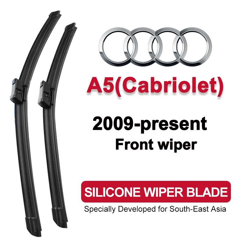 Lưỡi gạt nước ô tô cho Audi A5 (Cabriolet) 2009-nay (8F7) lưỡi gạt nước kính chắn gió silicon phía t