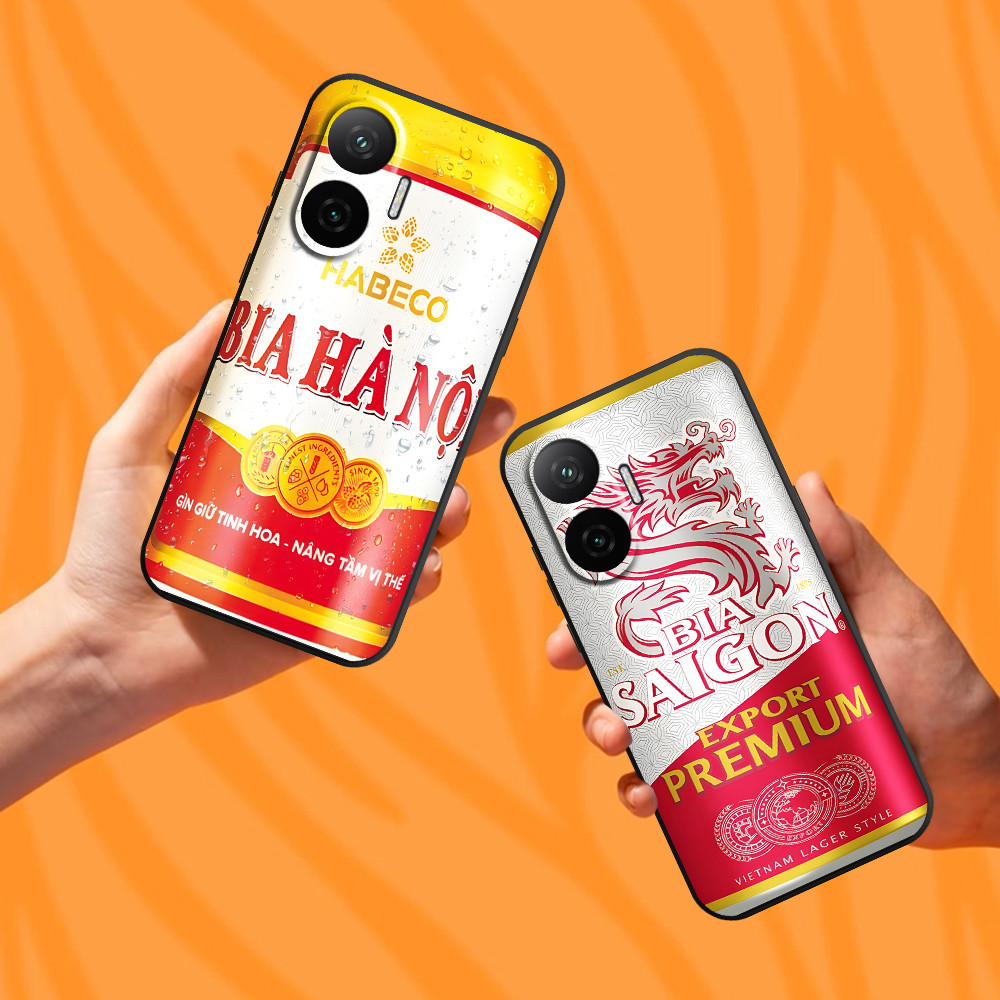 Ốp lưng Xiaomi Poco F7 / Redmi Turbo 4 Pro in hình các hãng bia nổi tiếng toàn quốc