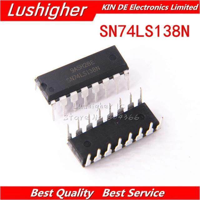10 CHIẾC SN74LS138N DIP SN74LS138 DIP-16 74LS138 IC mới và nguyên bản