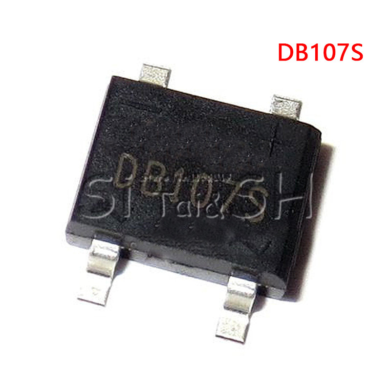 10 CHIẾC SMD DB107 DB107S 1A 1000V Cầu chỉnh lưu Diode một pha