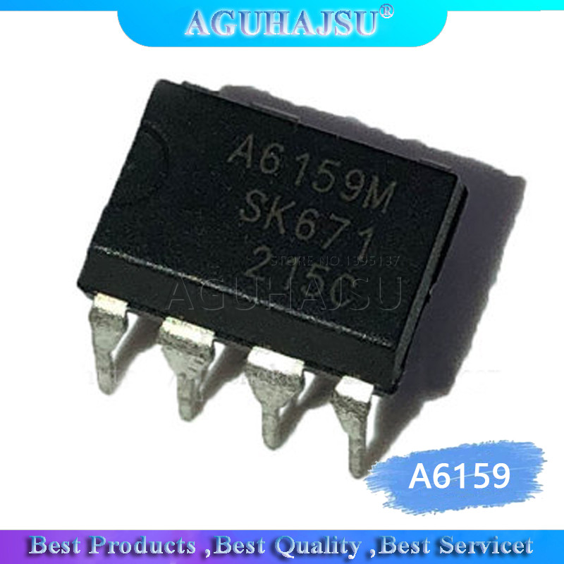 5 chiếc A6159 A6159M DIP 7 Mô-đun nguồn LCD IC nguồn