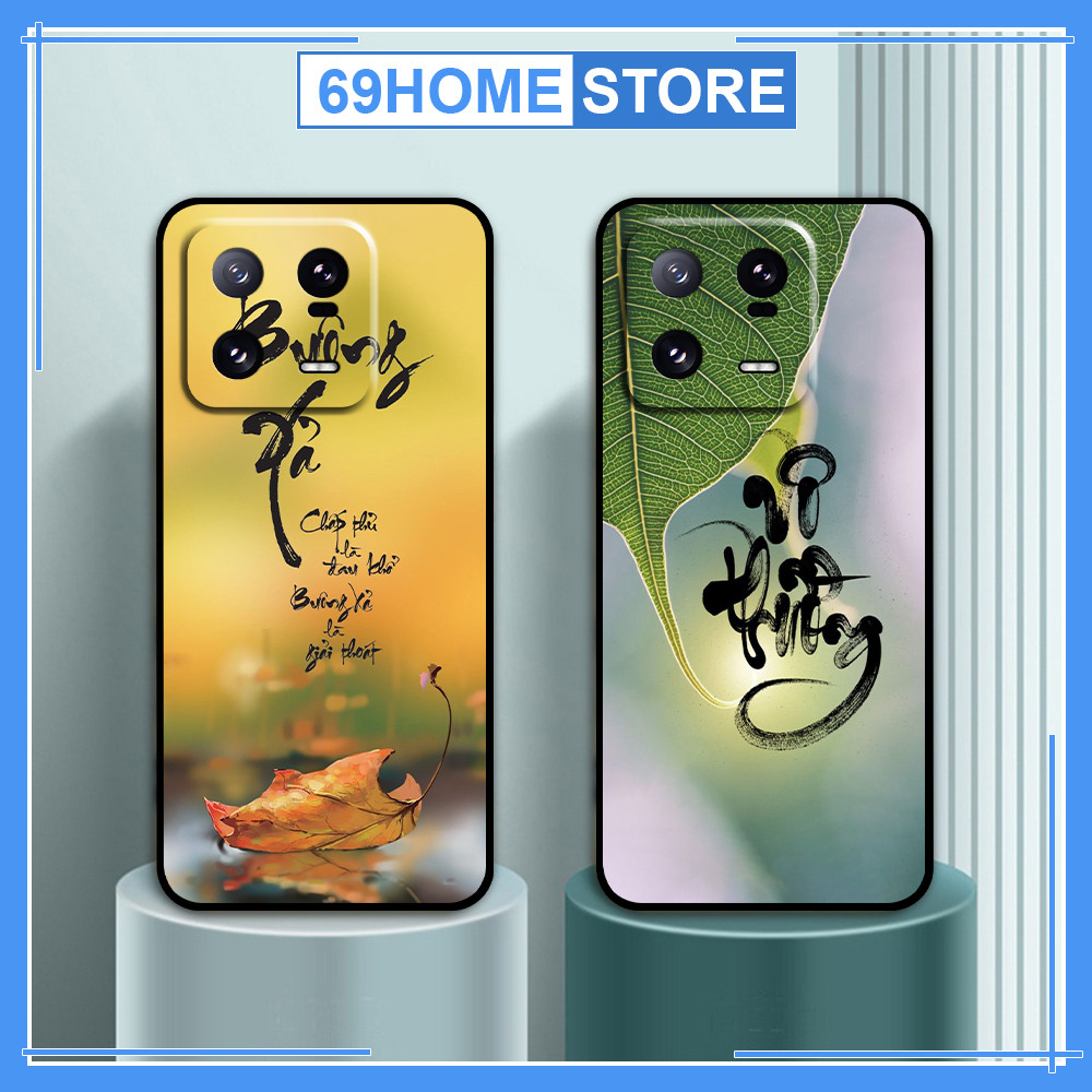 Ốp lưng dành cho Xiaomi 13 / 13 Pro / 13 Lite in hình thư pháp vô thường cha mẹ