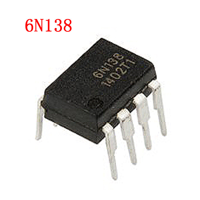 10 CÁI 6N138 DIP8 Bộ ghép quang điện DIP mới và nguyên bản