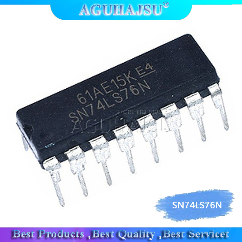 5 Cái / lốc SN74LS76N DIP16 74LS76 DIP HD74LS76AP DIP 16 HD74LS76P SN74LS76AN mới nguyên bản