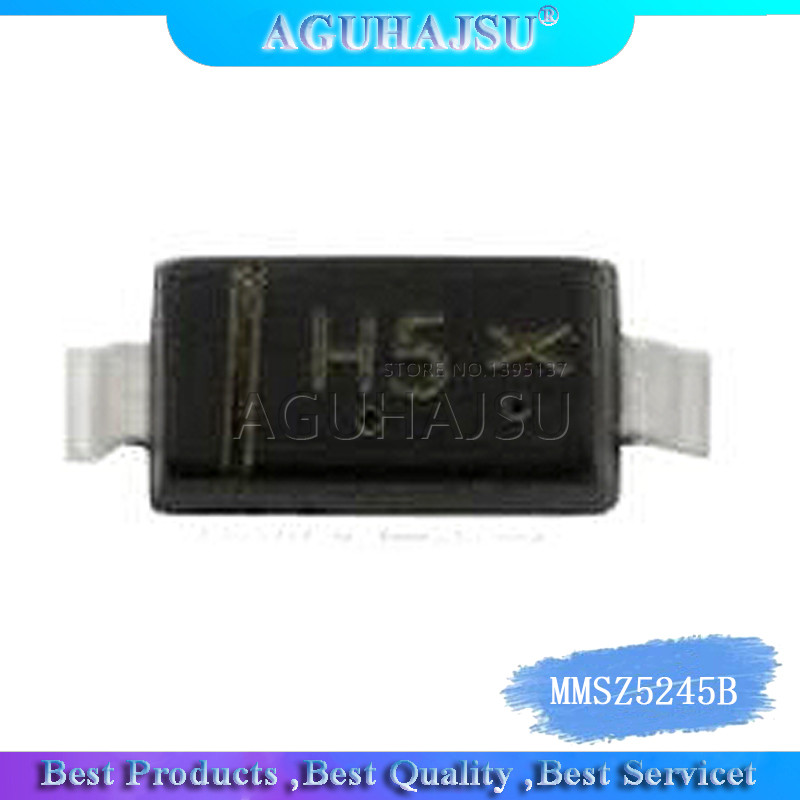 20 Cái / lốc SMD Zener diode MMSZ5245B 15V SOD123 15V H5 Mới Chính Hãng