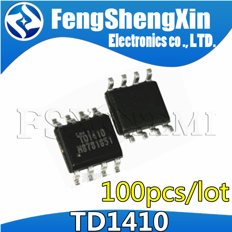 100 Chiếc TD1410 SOP-8 TD1410C SOP8 TD1410PR SOP Chuyển Đổi IC
