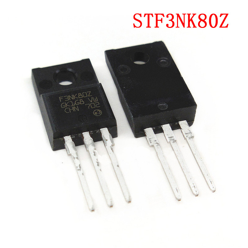 10 CÁI STF3NK80Z ĐẾN 220F STF3NK80 ĐẾN 220 F3NK80Z bóng bán dẫn MOS FET mới