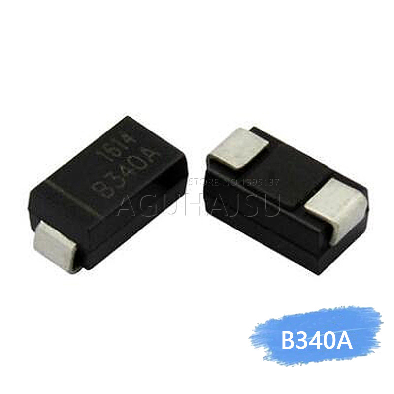 50 CHIẾC B340A B340 3.0A SMA SURFACE MOUNT SCHOTTKY CHỈNH