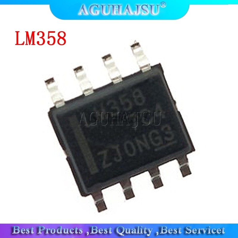 Bộ 50 LM358 LM393 LM339 LM324 NE555 SOP SMD LM358DR LM324DR LM339DR LM393DR NE555DR Khuếch Đại Mạch 
