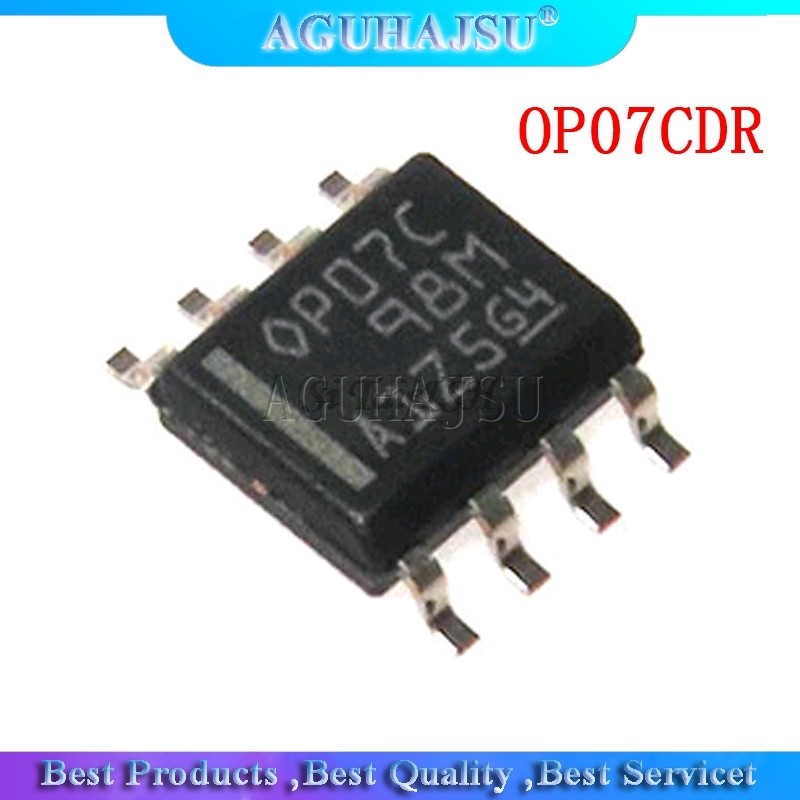10 CÁI OP07CDR SOP8 OP07C SOP OP07 SMD Bộ khuếch đại hoạt động chung Mới nguyên bản