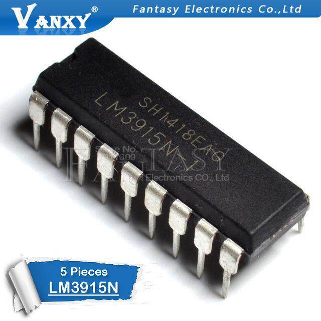 5 chiếc LM3915N-1 DIP18 LM3915-1 DIP LM3915N LM3915 DIP-18 IC mới và nguyên bản