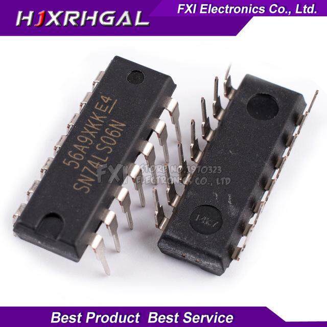 10 chiếc SN74LS06N SN74LS06 74LS06N 74LS06 DIP14 DIP Mới nguyên bản