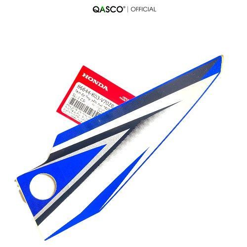 Tem ốp ống yếm trái *B206M* QA(86644K03V70ZB)_(HN 18)