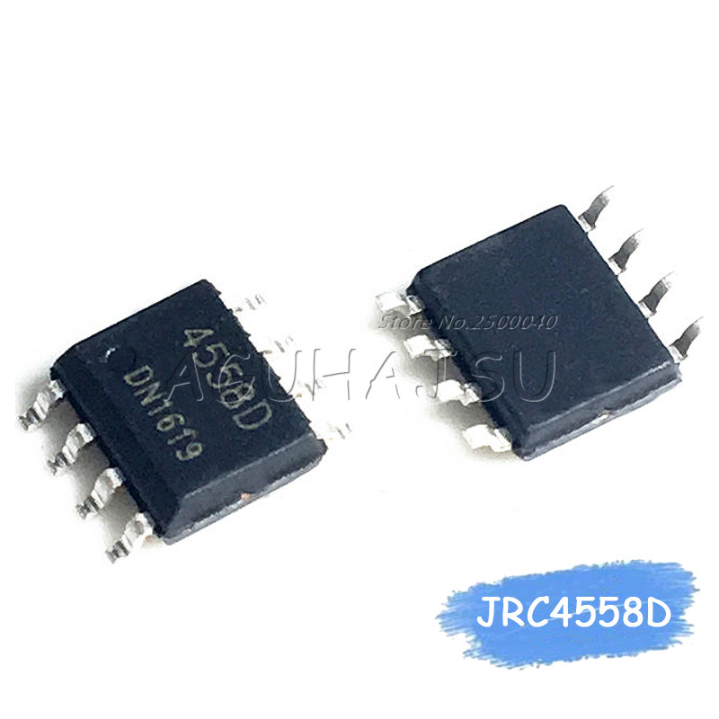 100 Cái / lốc JRC4558D NJM4558D JRC4558 NJM4558 4558D 4558 SOP 8