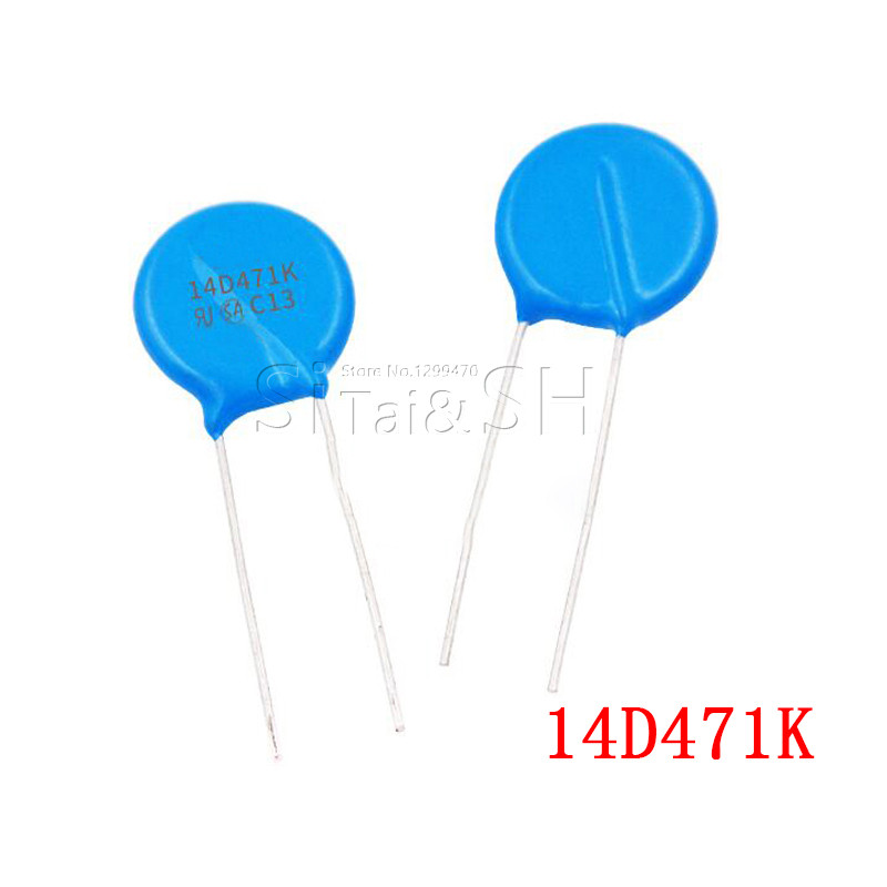 HT-10 chiếc varistor 14D471K 470V piezoresistor 14D471